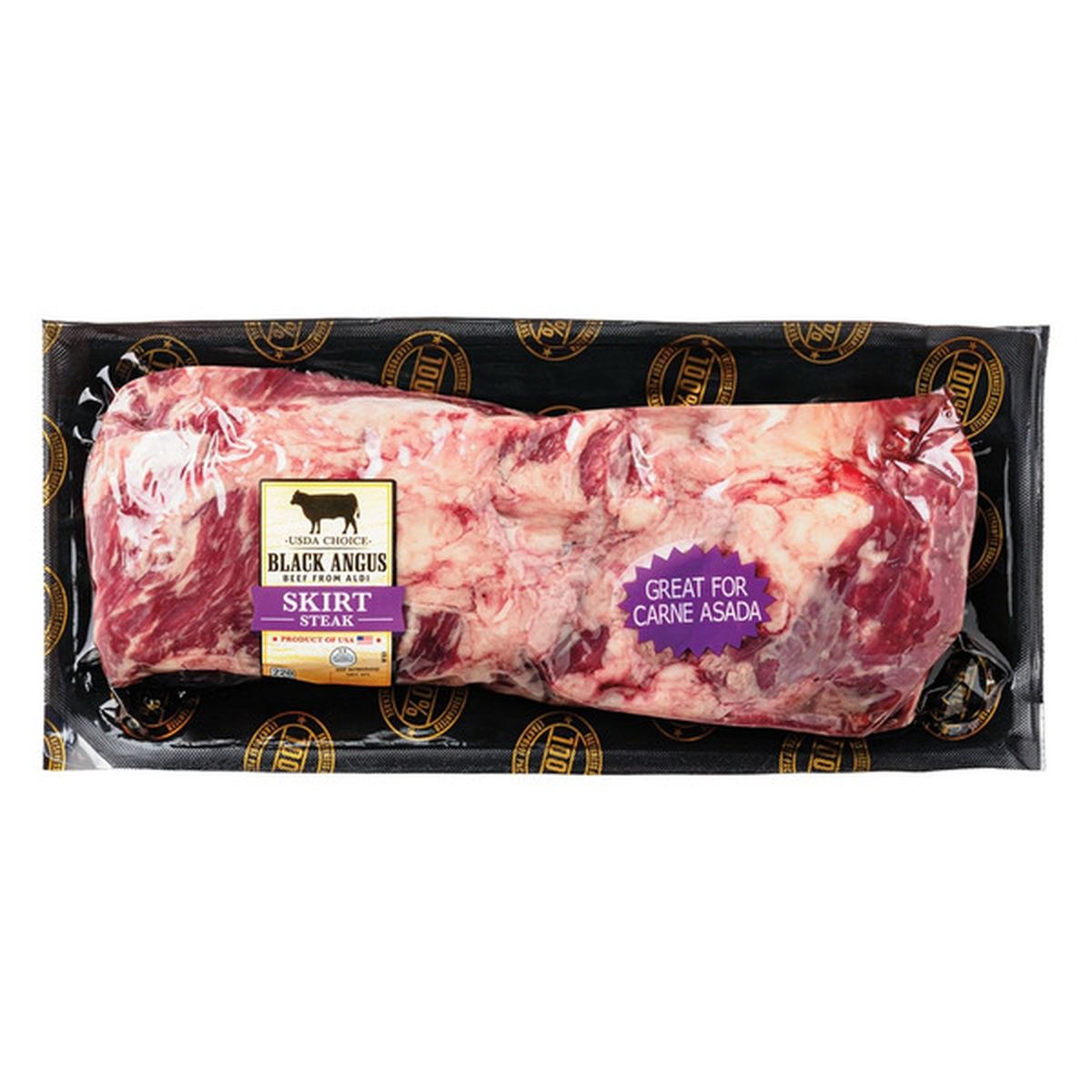 Usda Choice Angus Beef Skirt Steak - 1.13-2.06 Lbs - Price Per Lb