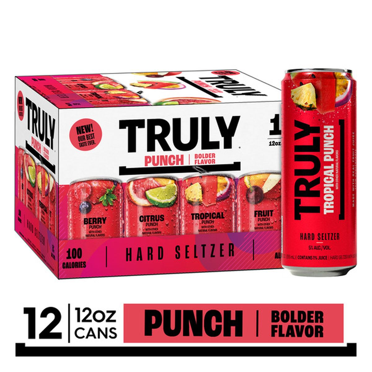 Truly Hard Seltzer Punch Variety Pack (12 Fl Oz) Delivery Or Pickup ...