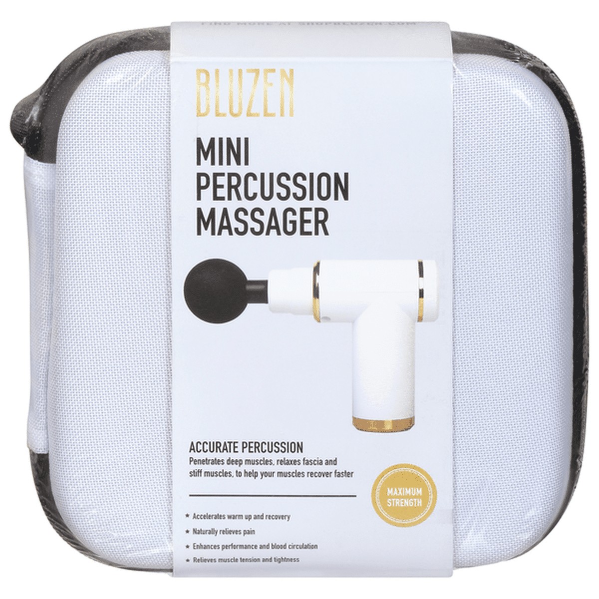 Bluzen Massager Percussion Mini Maximum Strength 1 Each Delivery Or Pickup Near Me Instacart