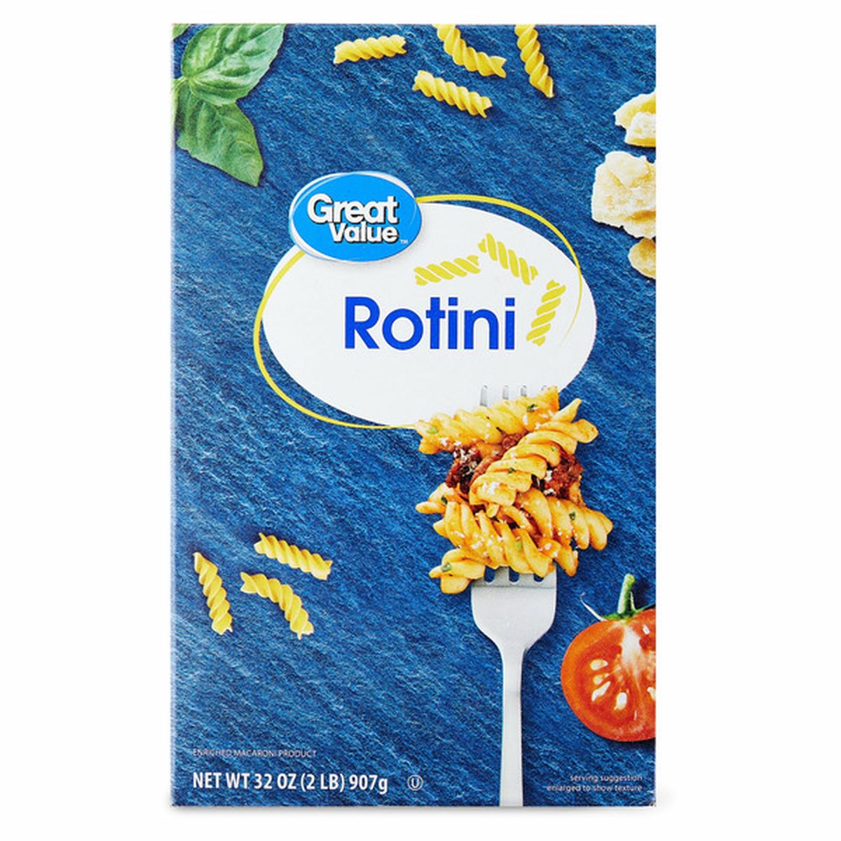 Great Value Enriched Macaroni Product Rotini 32 Oz Delivery Or Pickup Near Me Instacart