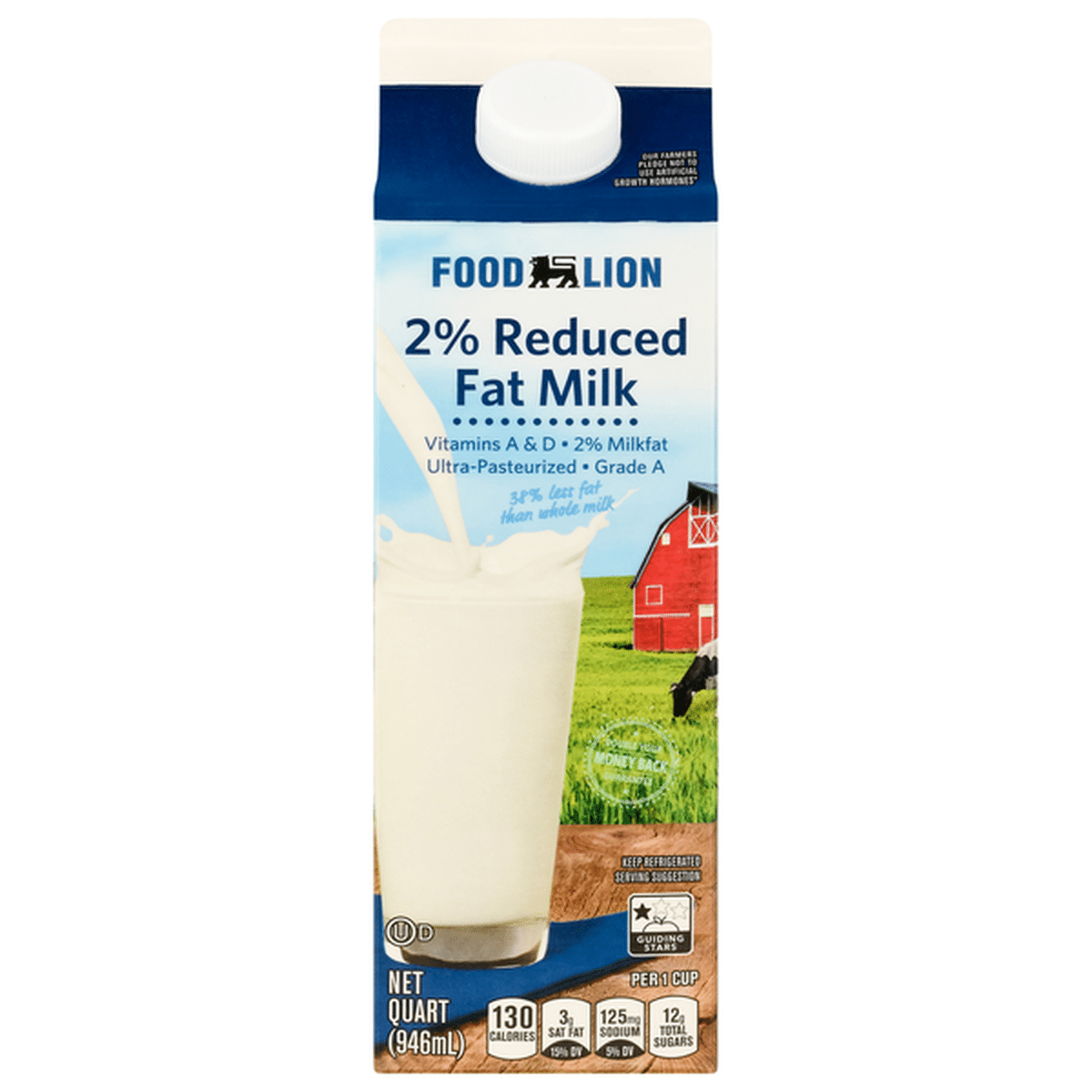 Food Lion Milk Reduced Fat Qt Delivery Or Pickup Near Me