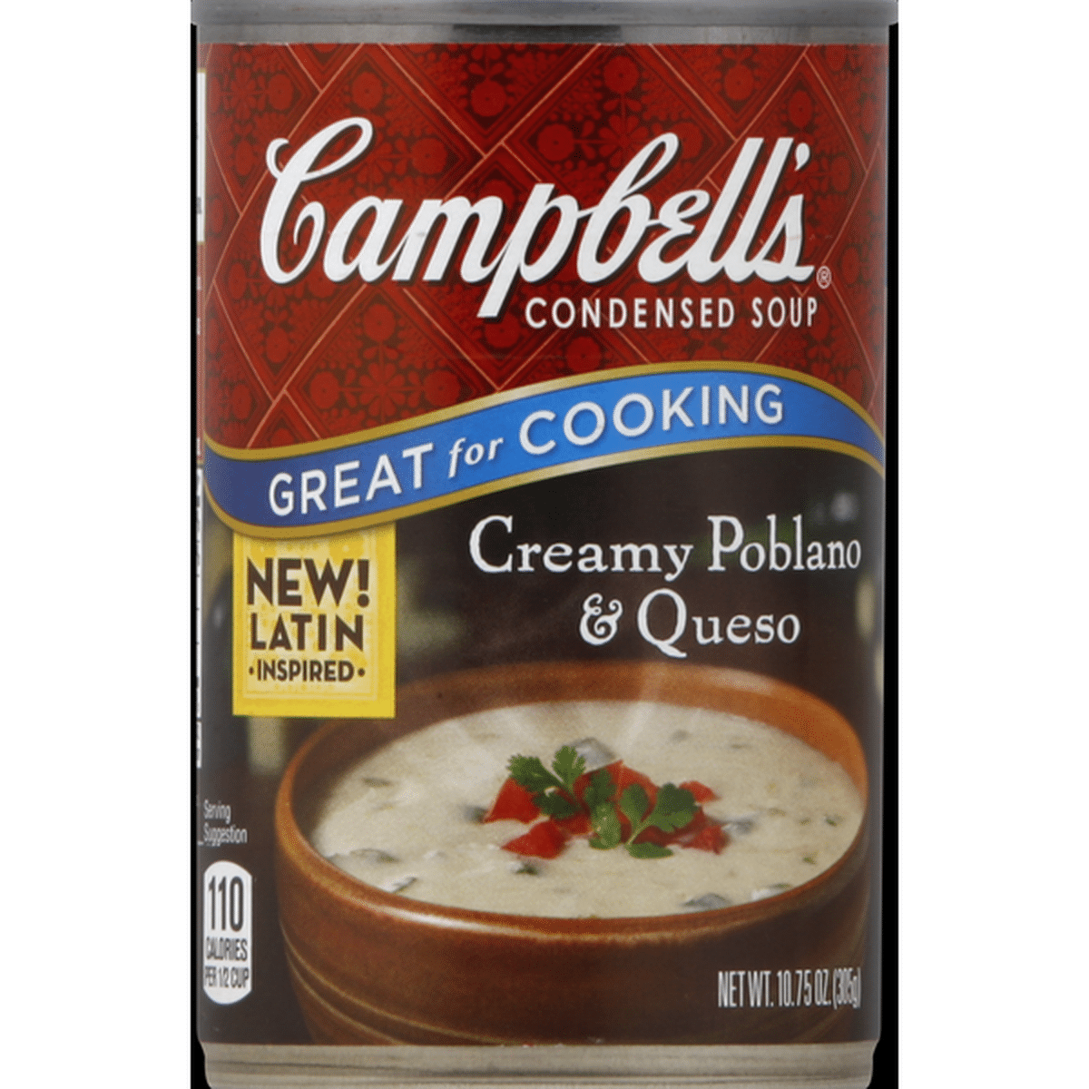 Campbells Soup, Condensed, Creamy Poblano & Queso (10.75 oz) Delivery 