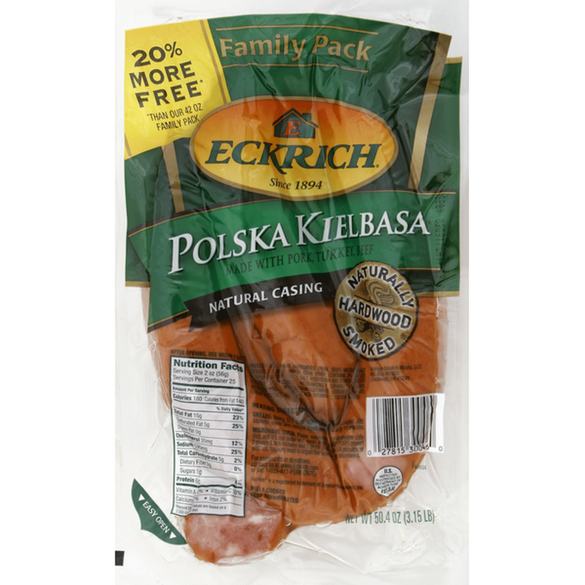 Eckrich Smoked Sausage (39 Oz) Delivery Or Pickup Near Me - Instacart