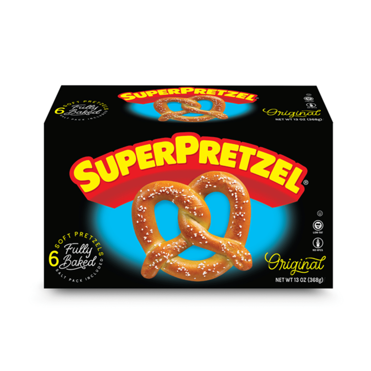 SUPERPRETZEL Original Soft Pretzels (6 Ct) Delivery Or Pickup Near Me ...