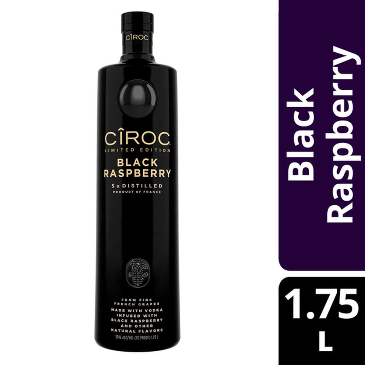 Ciroc Black Raspberry Vodka 1.75 L Delivery or Pickup Near Me