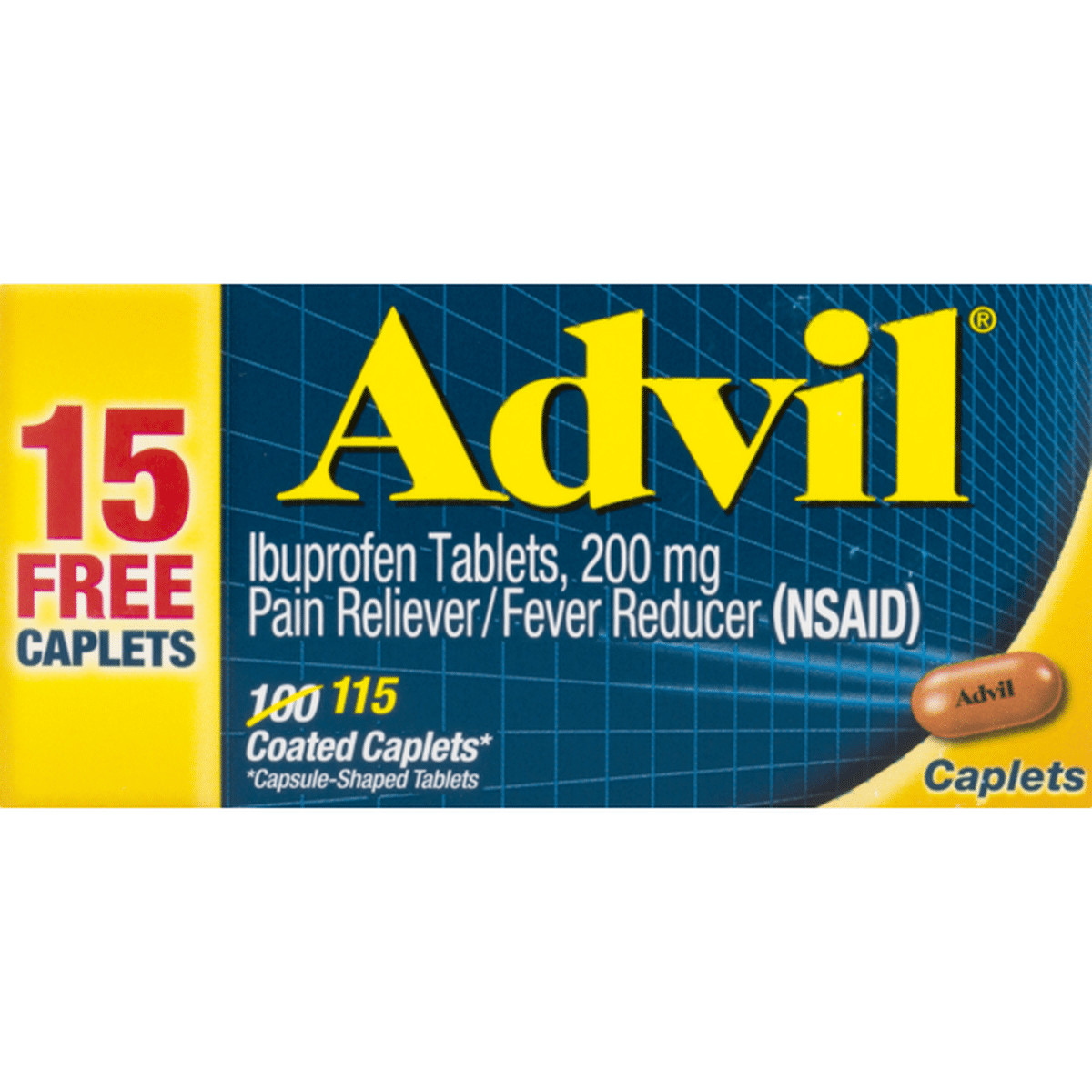 Advil Ibuprofen (115 Ct) Delivery Or Pickup Near Me - Instacart