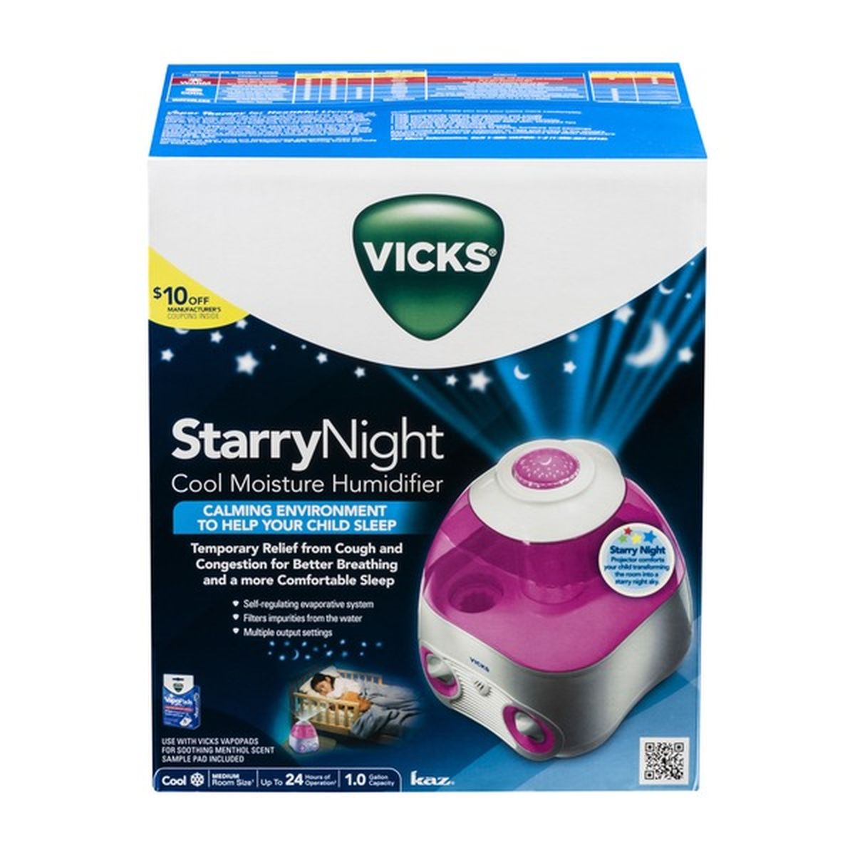 Vicks Starry Night Cool Moisture Humidifier (1 ct) Delivery or Pickup