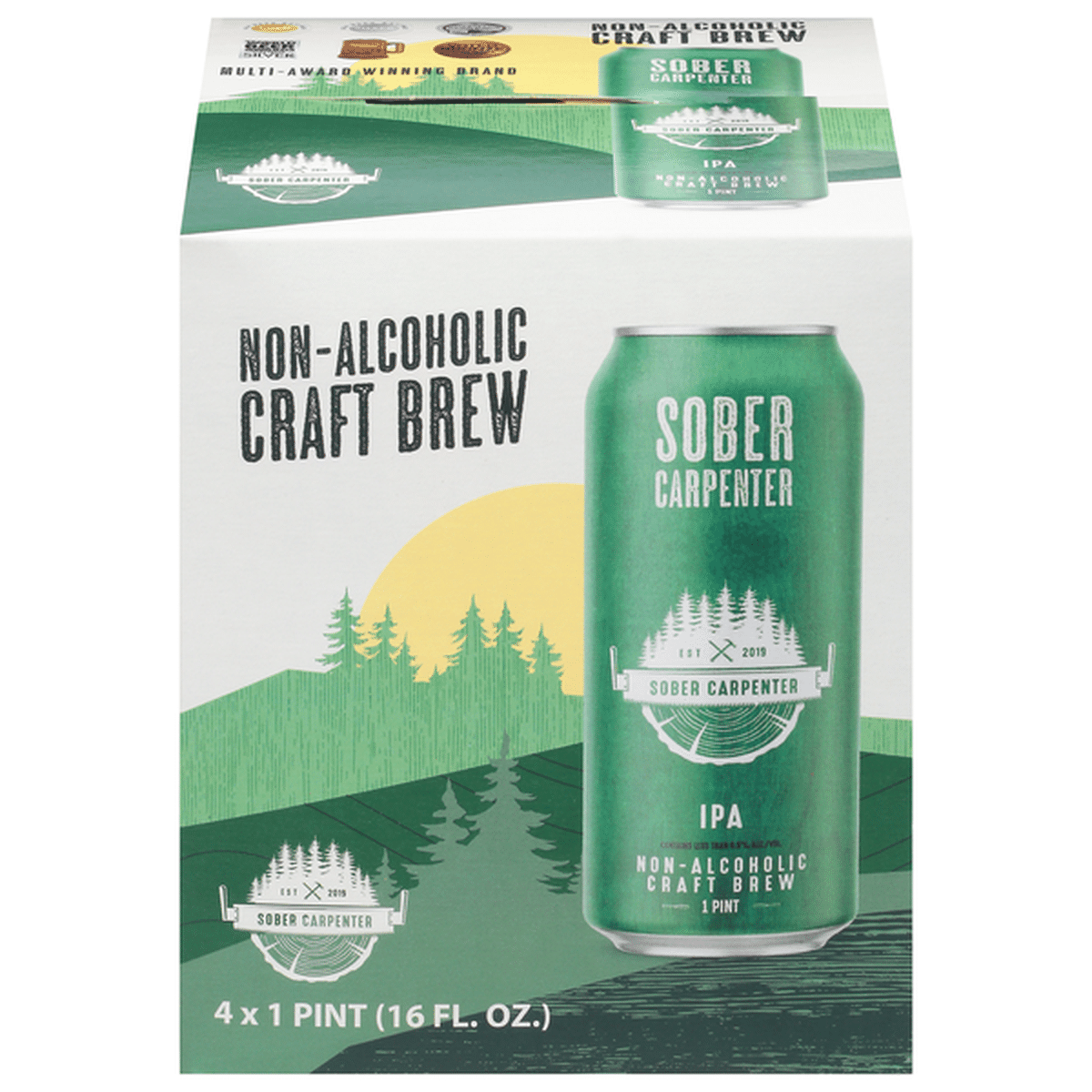 Sober Carpenter Beer, IPA (16 fl oz) Delivery or Pickup Near Me - Instacart