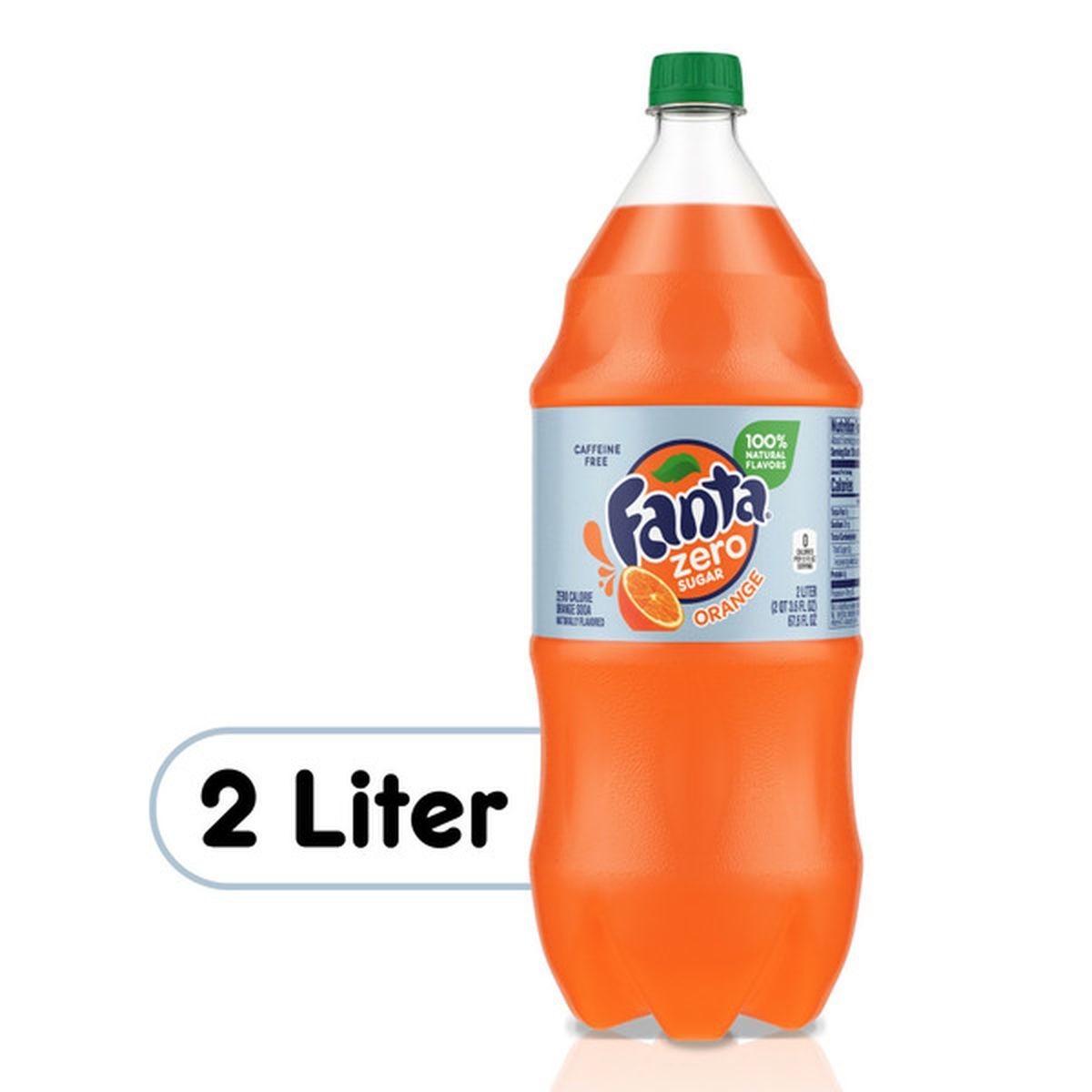 Fanta Orange Zero Sugar Soda Fruit Flavored Soft Drink 2 L Delivery Or Pickup Near Me Instacart 6546