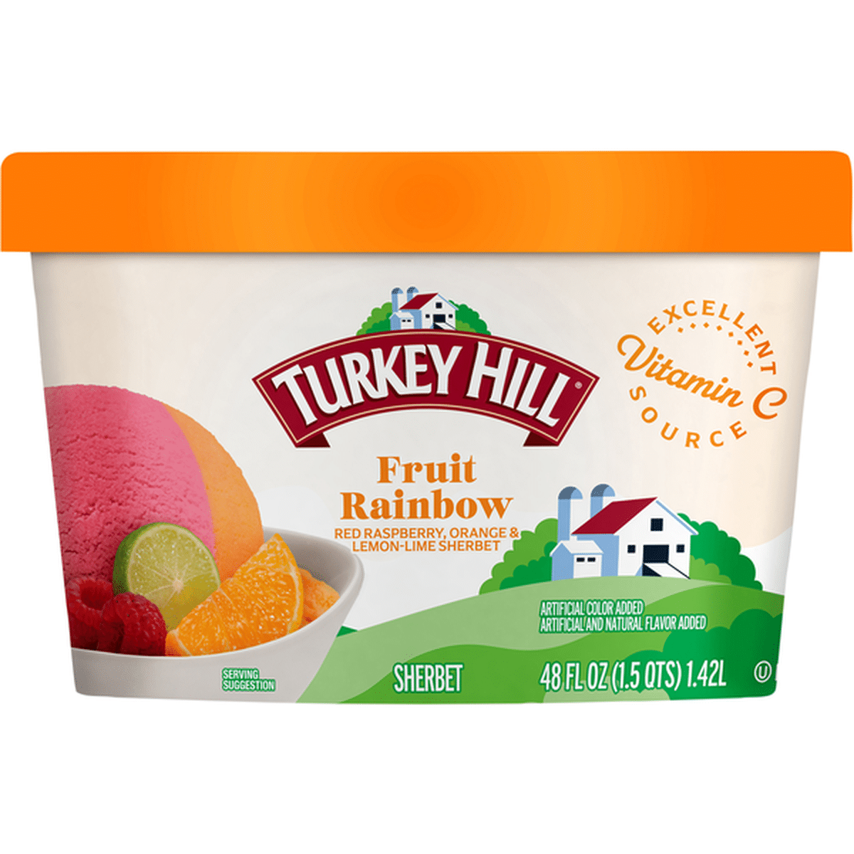 Turkey Hill Sherbet Fruit Rainbow Fl Oz Delivery Or Pickup Near