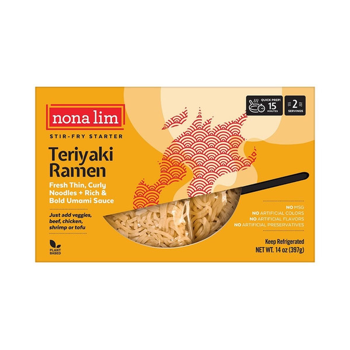 Nona Lim Teriyaki Ramen Stir-Fry Starter Kit (14 Oz) Delivery Or Pickup ...