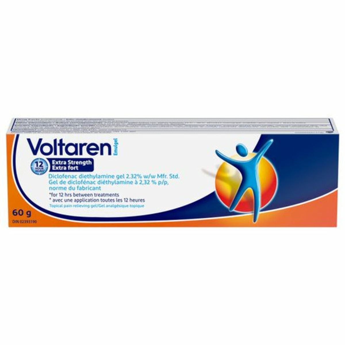 Voltaren Emulgel Extra Strength Topical Pain Relieving Gel (60 g ...