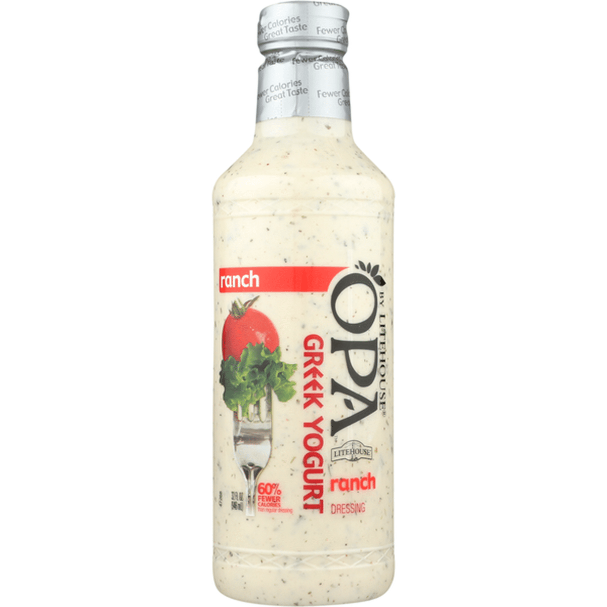 Opa By Litehouse Case of Opa Greek Yogurt Ranch Dressing, Refrigerated ...