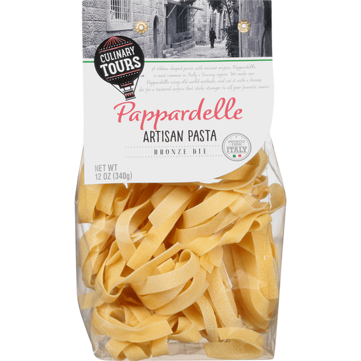 Culinary Tours Artisan Pasta, Bronze Die, Pappardelle (12 oz) Delivery ...