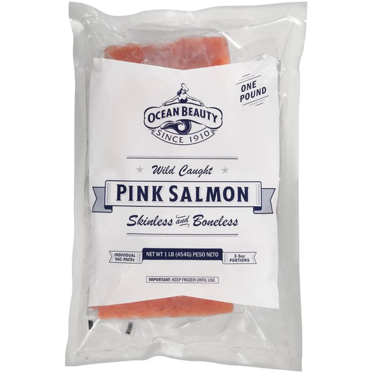 Ocean Beauty Seafood Wild Caught Skinless And Boneless Pink Salmon 1 Lb Delivery Or Pickup Near 0674