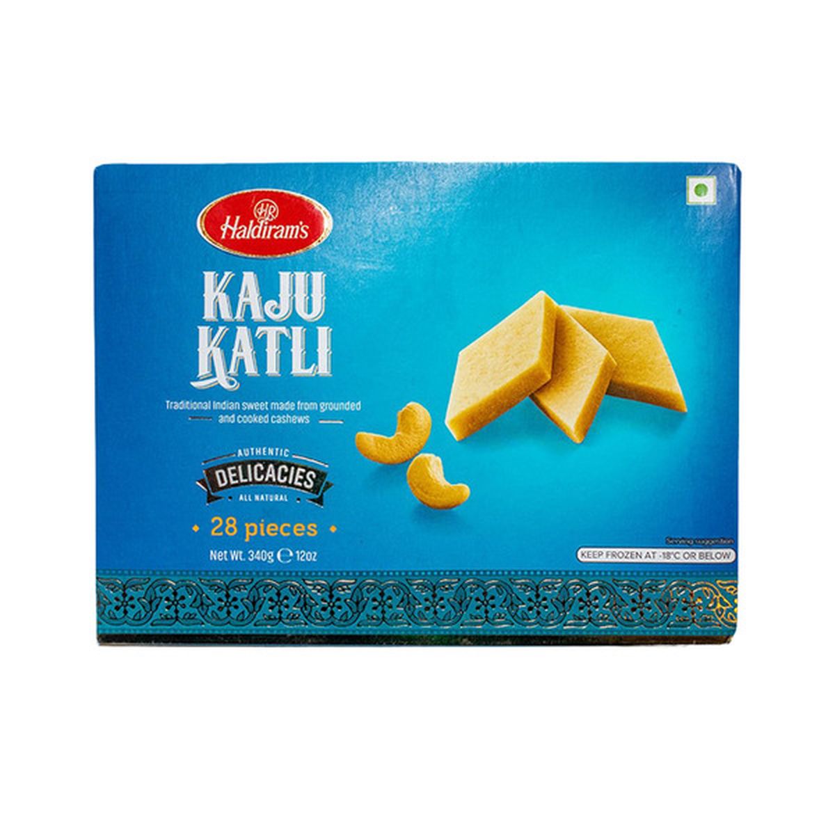 Haldiram's Frozen Kaju Katli (12 oz) Delivery or Pickup Near Me - Instacart