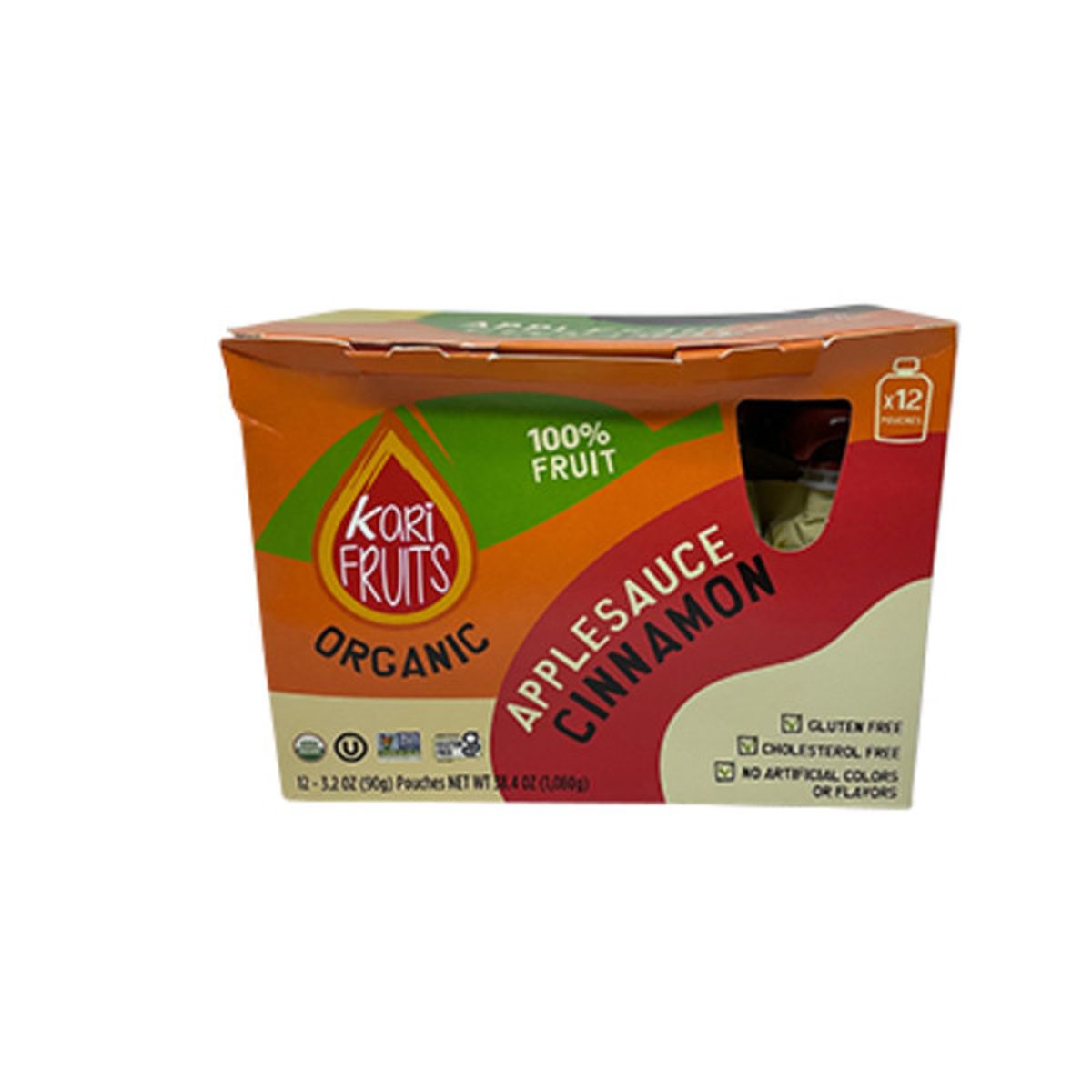 Kari Fruits Organic Cinnamon Applesauce (38.4 oz) Delivery or Pickup ...