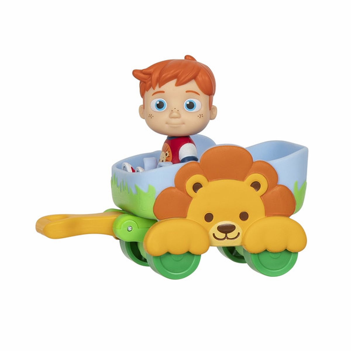 Jazwares Nico & a Lion Free-wheeling Wagon CoComelon Lane Nicos Cruiser ...