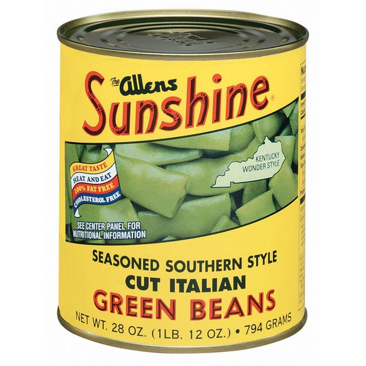 Allens Cut Italian Seasoned Southern Style Green Beans 28 Oz Delivery