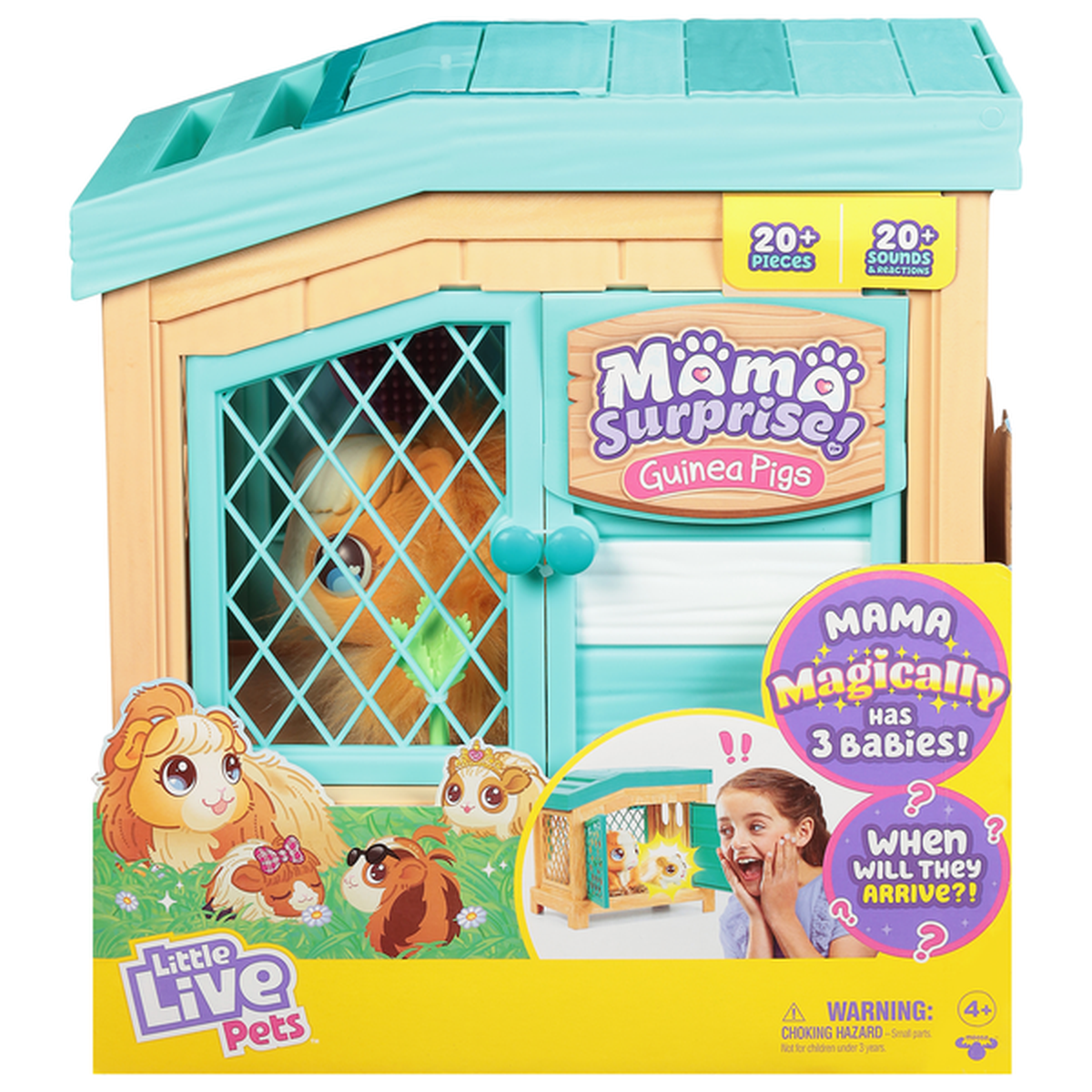 Little Live Pets Toys, Guinea Pigs, Mama Surprise! (1 each) Delivery or ...