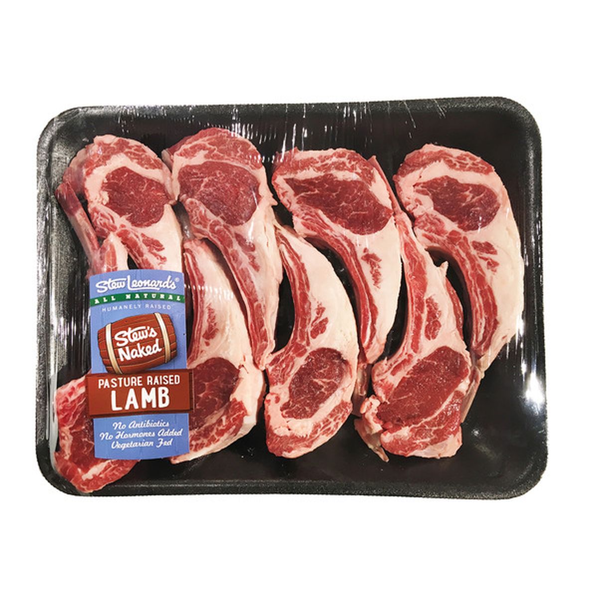 Stew S Naked Fresh Lamb Rib Chop Lb Delivery Or Pickup Near Me