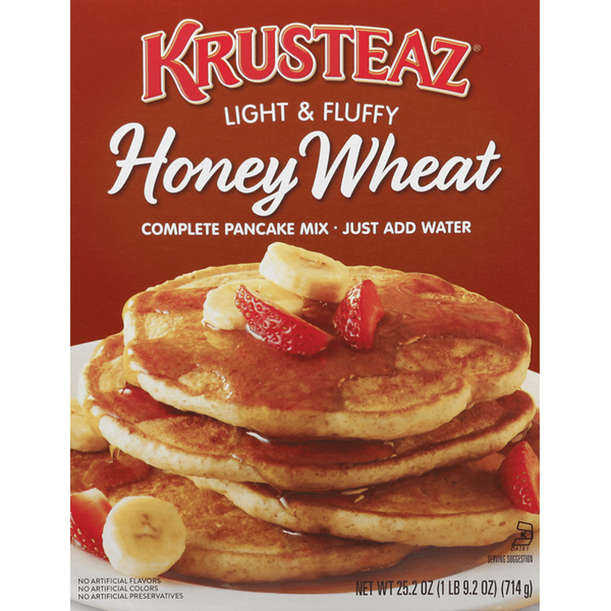 Krusteaz Pancake Mix Complete Honey Wheat 25 2 Oz Delivery Or Pickup Near Me Instacart