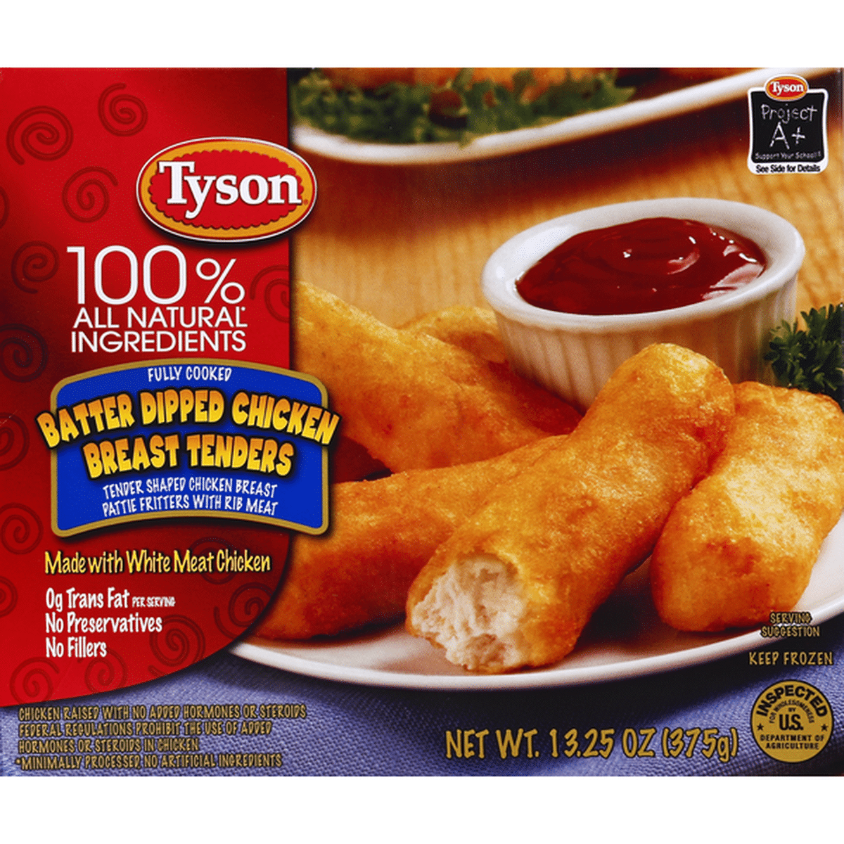 Tyson Batter Dipped Chicken Breast Tenders Frozen 1325 Oz Delivery Or Pickup Near Me Instacart 0952