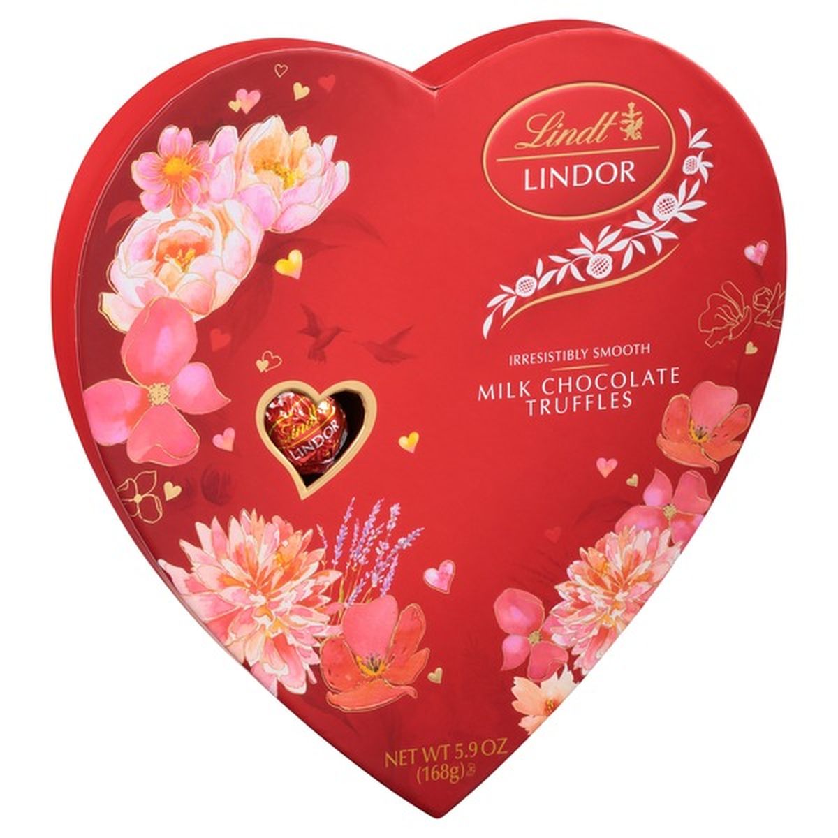 LINDT Chocolate Hamper Gift Box Lindt Lindor Chocolate Hearts Letterbox  Present | eBay