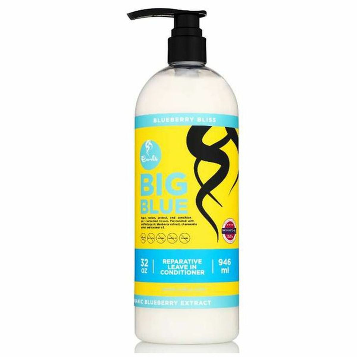 CURLS Big Blue Blueberry Bliss Leave-In Conditioner (946 ml) Delivery or  Pickup Near Me - Instacart