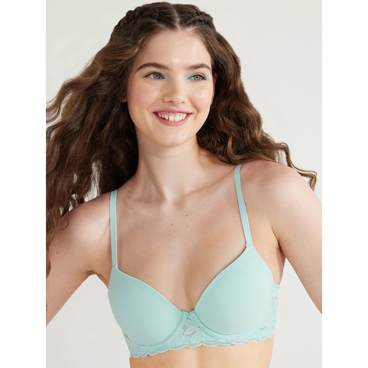 No Boundaries Womens T Shirt Bra With Sugarcup Size 34a 40dd 1 Ct Delivery Or Pickup Near Me 1581