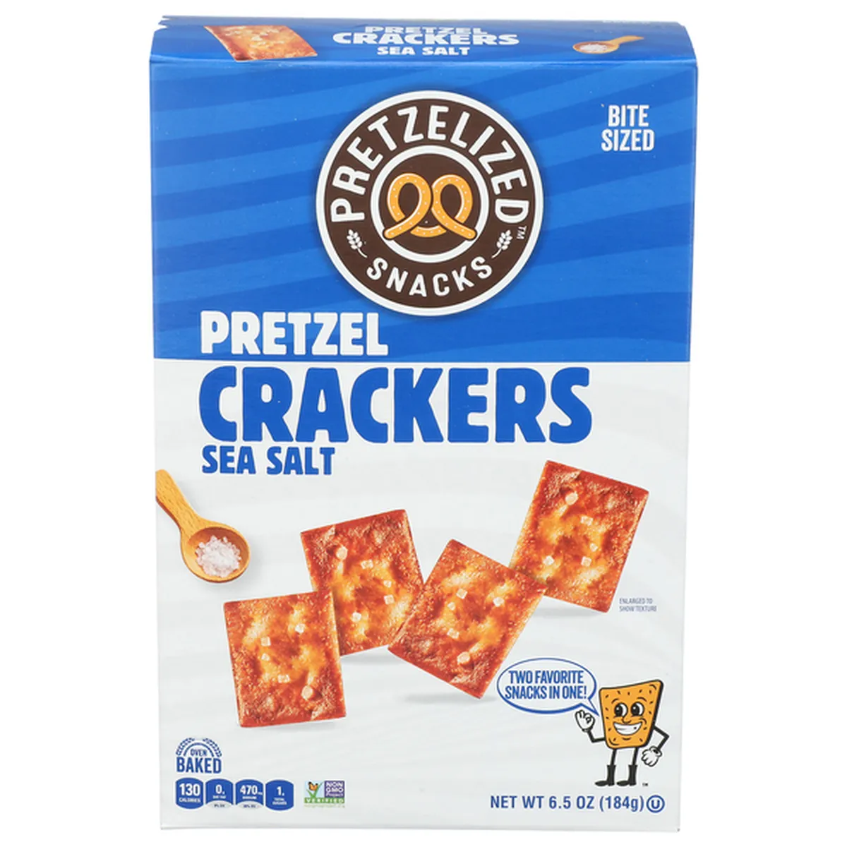 Pretzelized Snacks Pretzel Crackers Sea Salt (6.5 oz) Delivery or ...