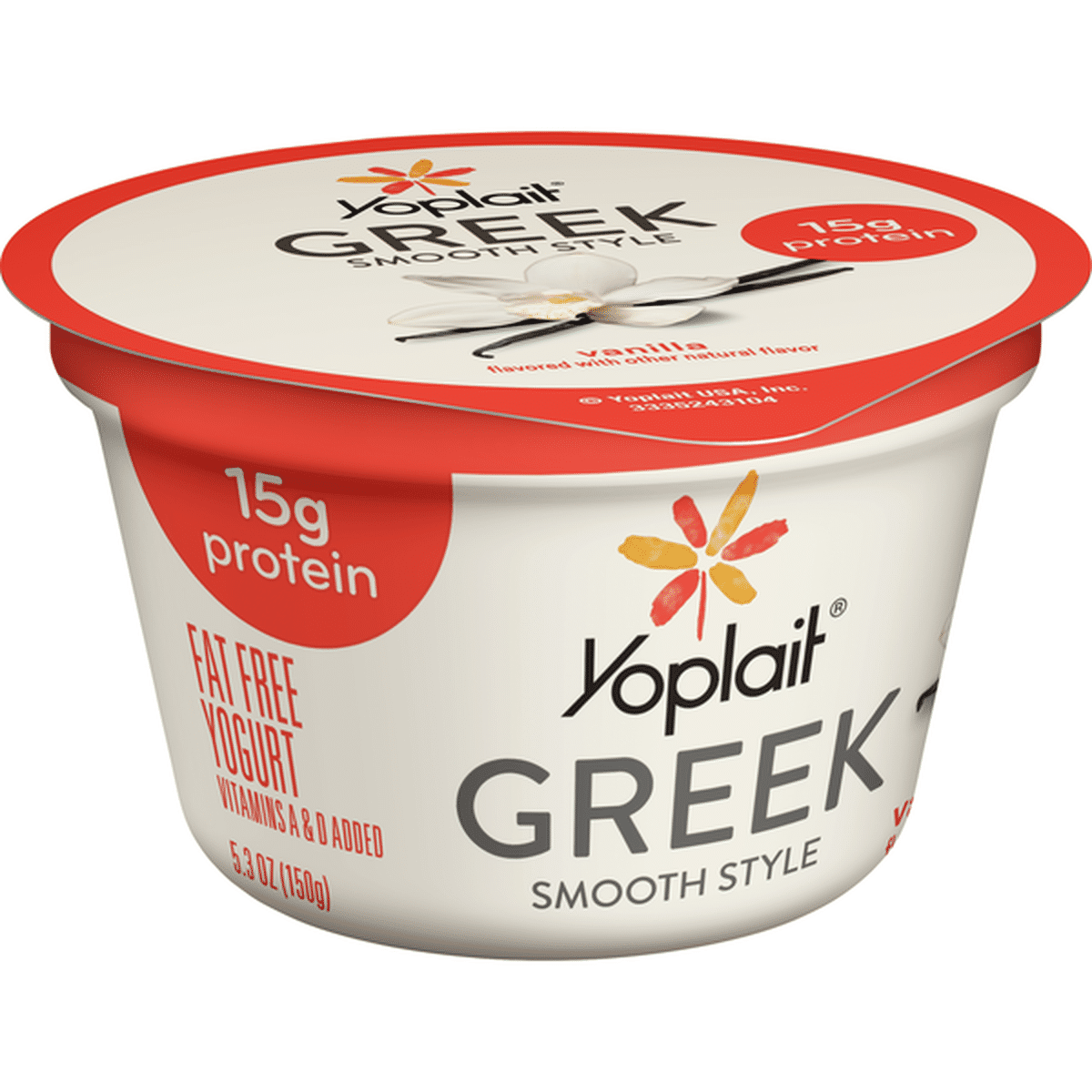 Yoplait Vanilla Greek Yogurt (5.3 oz) Delivery or Pickup Near Me ...