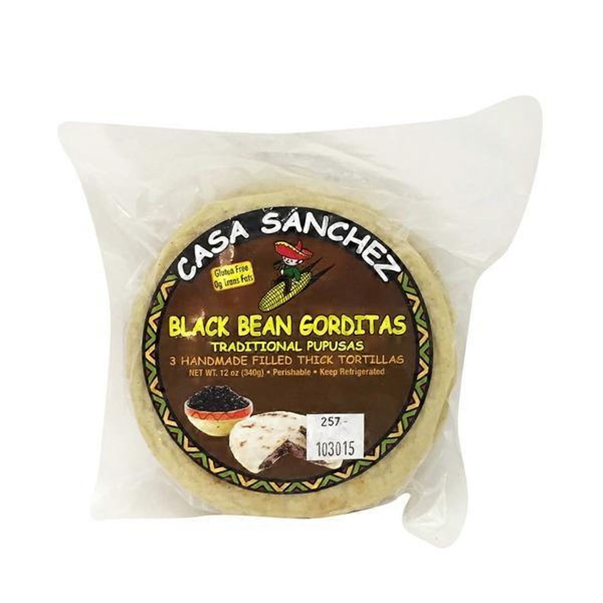 Casa Sanchez Traditional Pupusa Gorditas Tortillas (12 oz) Delivery or