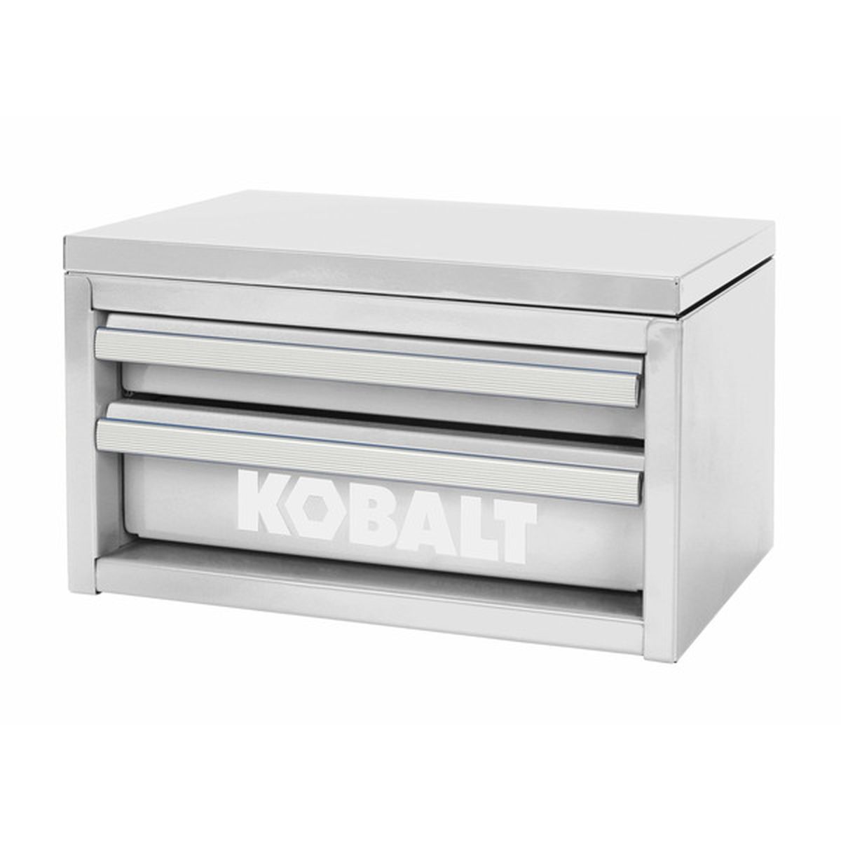 Kobalt Mini Friction 2Drawer Steel Tool Box 54417 White (10.83 in