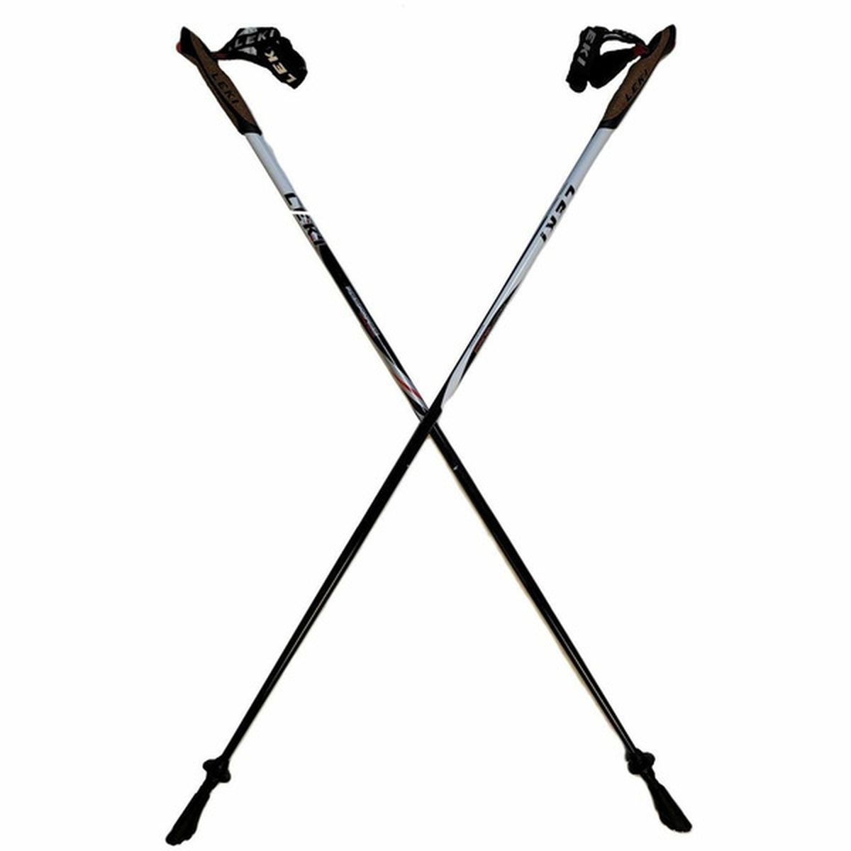 Leki Nordic Walking Response Titanium Black White Cm Delivery