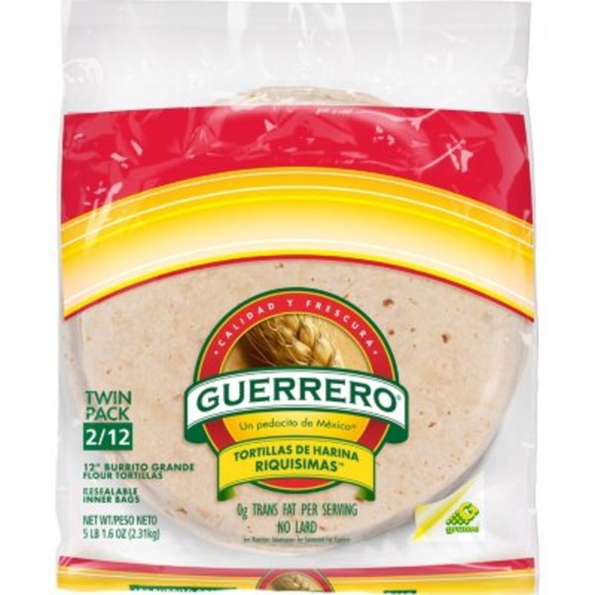 Guerrero Riquisimas Flour Tortillas (5 lb) Delivery or Pickup Near Me ...