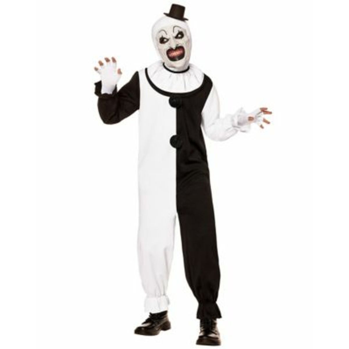 Kids' Terrifier Art the Clown Costume, Medium - Black & White (1 each ...