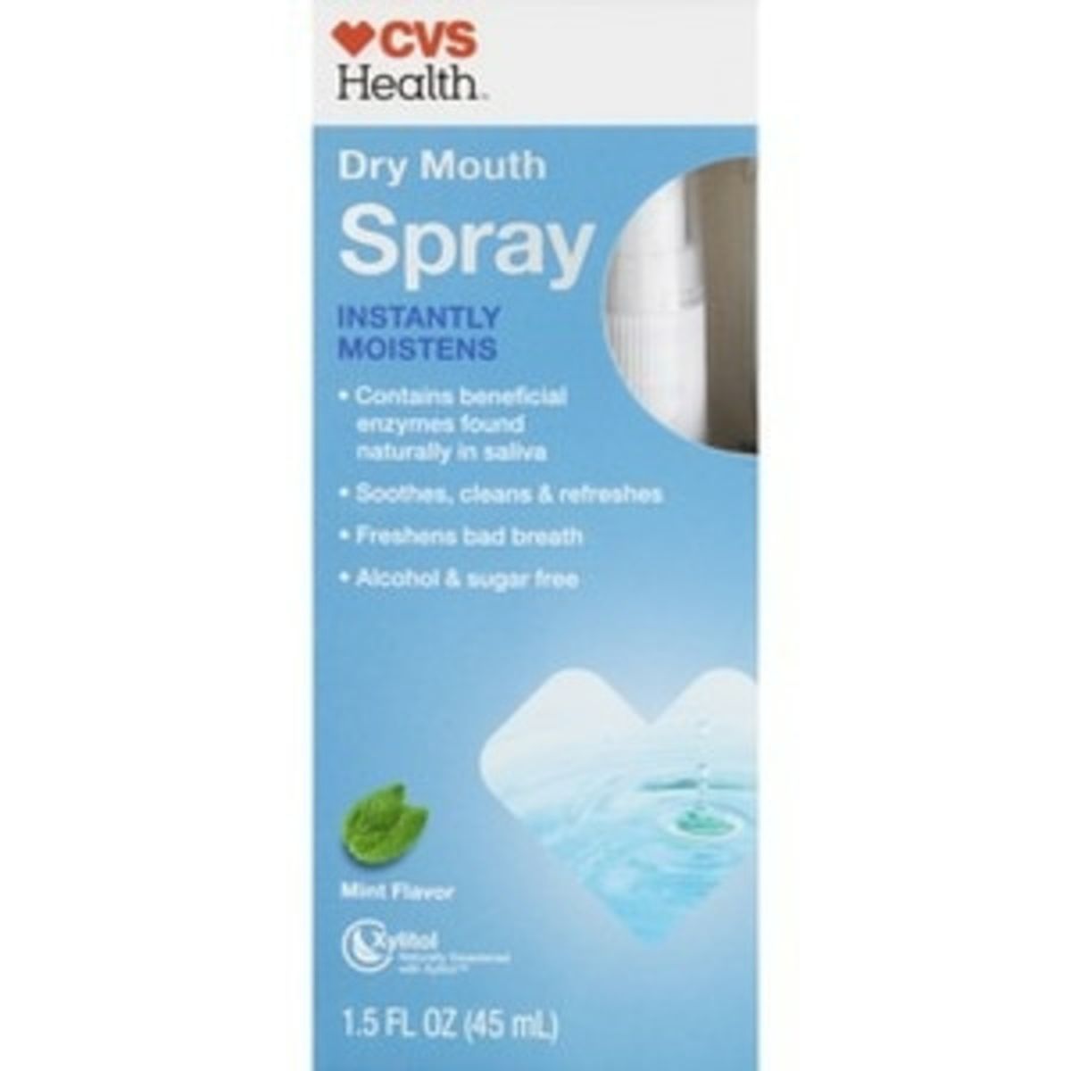 Cvs Pharmacy Dry Mouth Spray Mint Flavor (1.5 Fl Oz) Delivery Or Pickup 