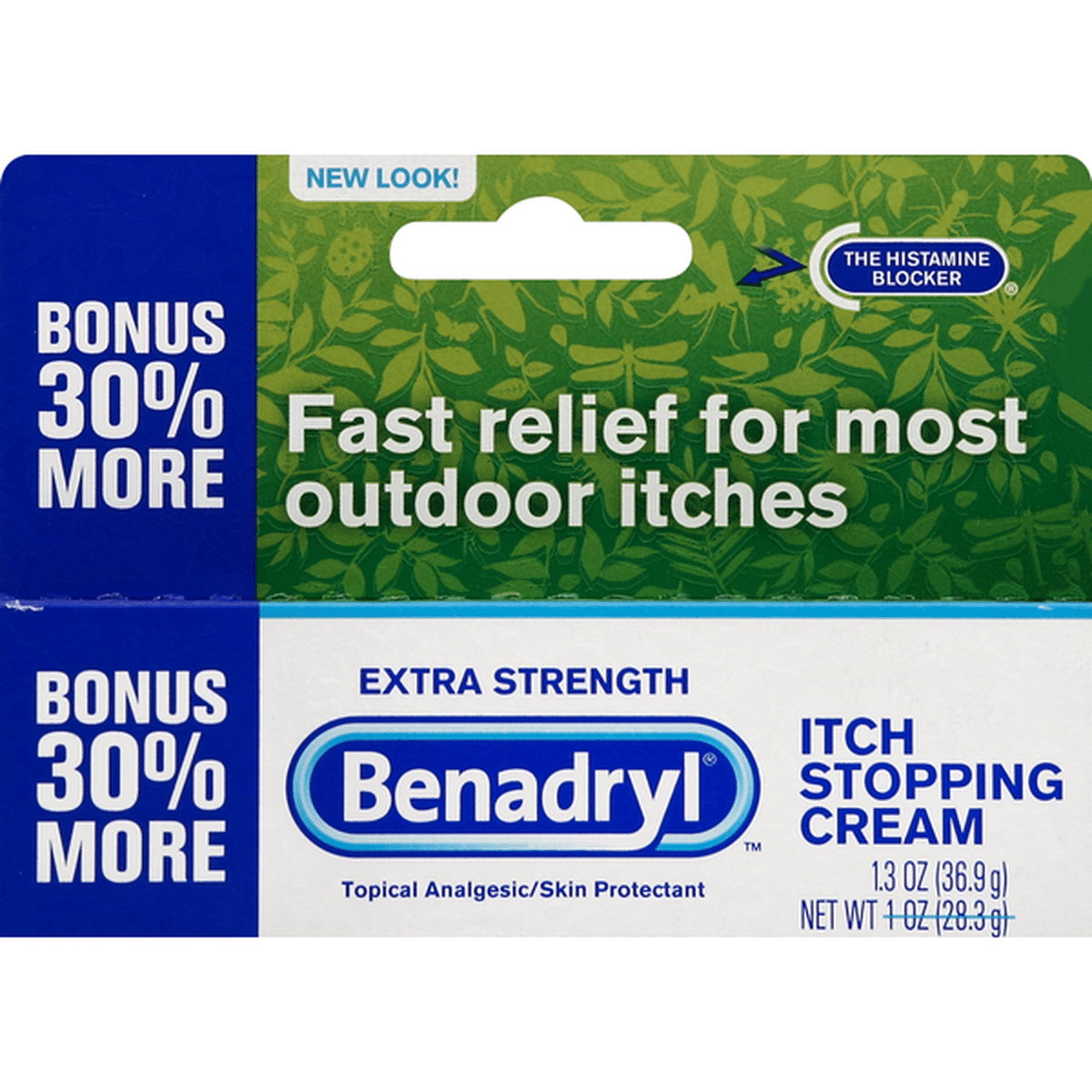 Benadryl Itch Stopping Cream, Extra Strength (1.3 oz) Delivery or ...