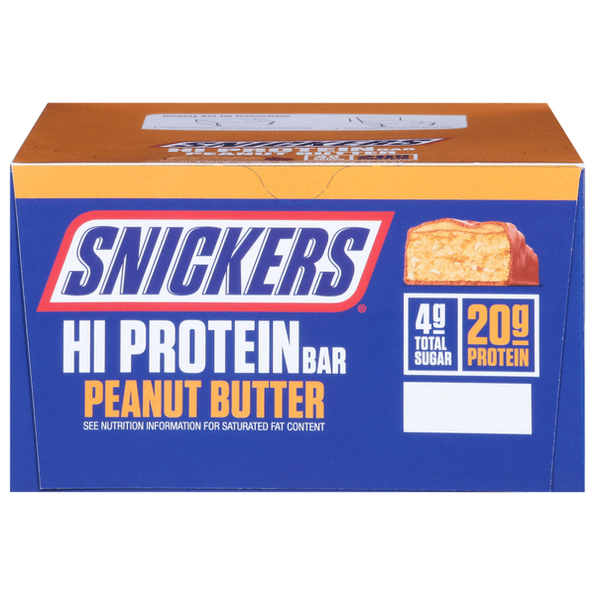 Snickers Hi Protein Bar Peanut Butter 2 Oz Delivery Or Pickup Near Me Instacart