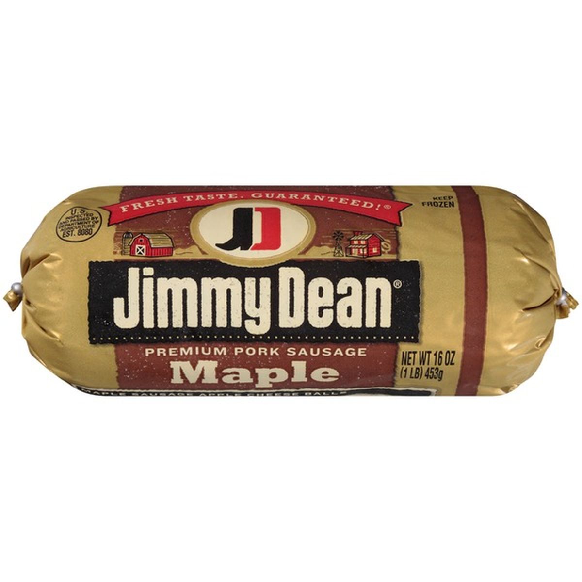 Jimmy Dean Premium Pork Maple Sausage Roll 16 Oz 16 Oz Delivery Or Pickup Near Me Instacart 0687