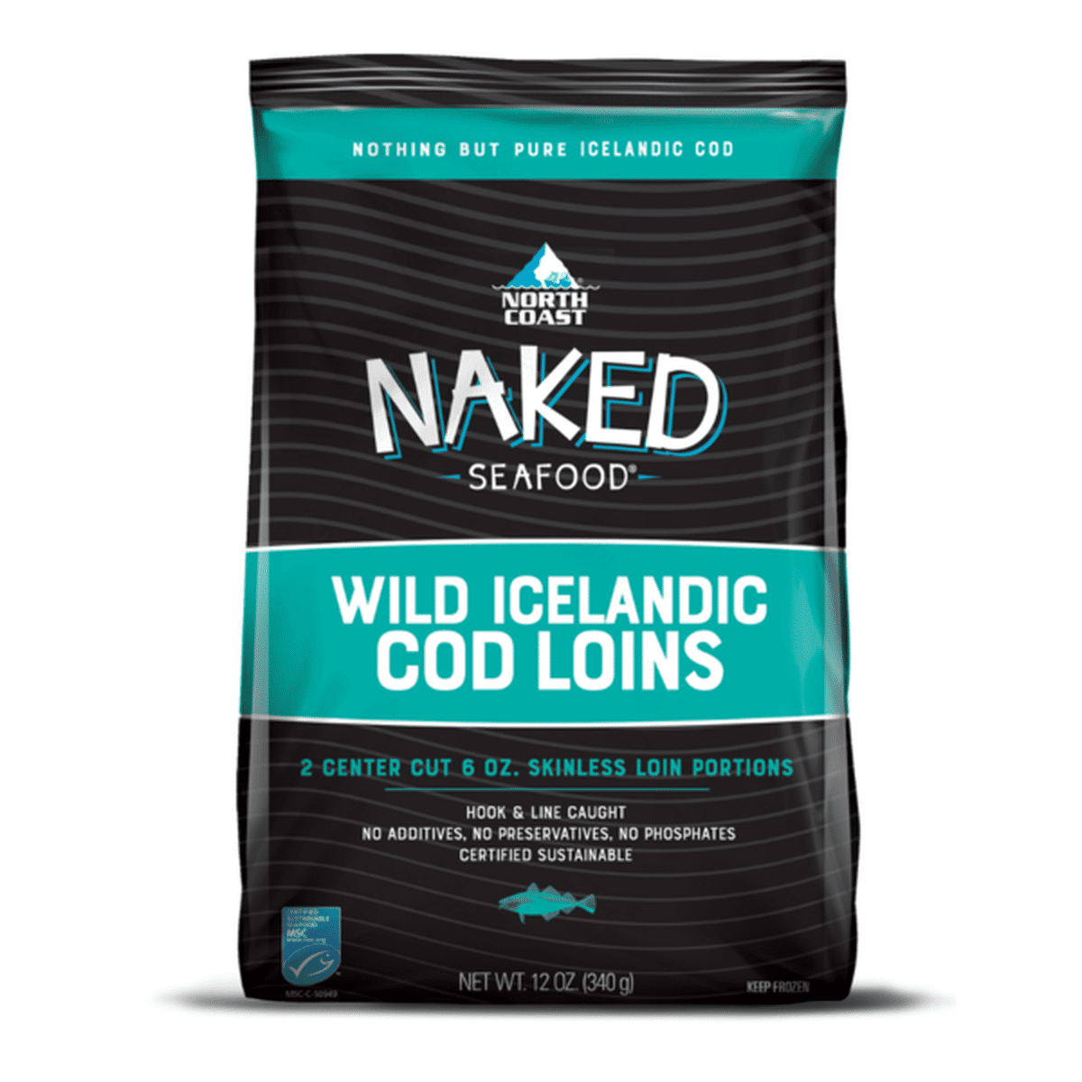 Naked Seafood Wild Cod Loins, skinless center-cut portions (12 oz) Delivery  or Pickup Near Me - Instacart