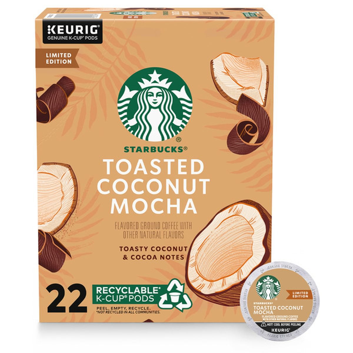 Starbucks®️ Coffee At Home Brown Sugar Cinnamon K Cup Pods