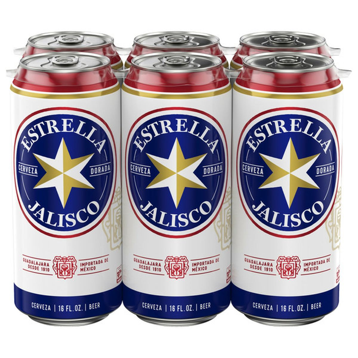 Estrella Jalisco Cerveza Mexican Lager Style Beer (16 fl oz) Delivery ...