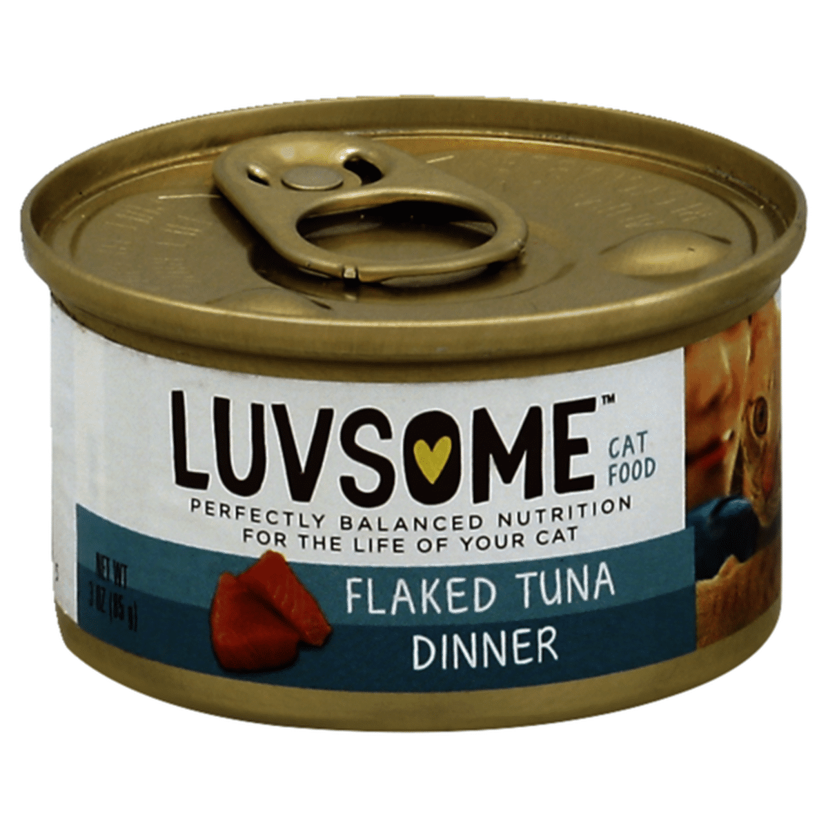 Luvsome Cat Food Flaked Tuna Dinner 3 oz Delivery or Pickup