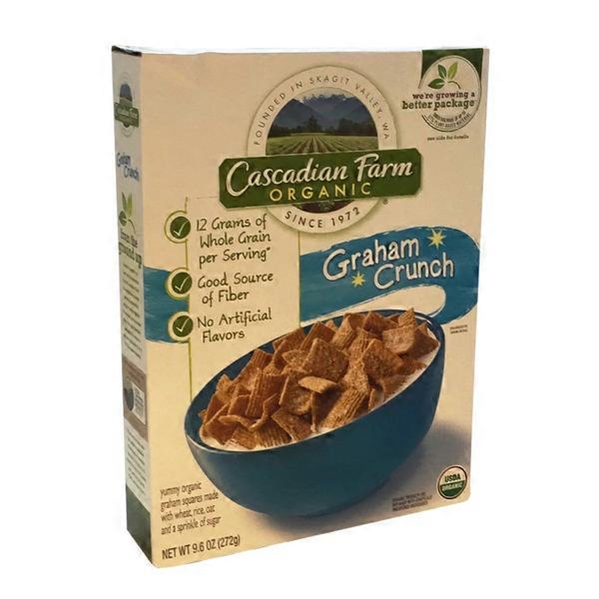 Cascadian Farm Organic Graham Crunch Cereal 9 6 Oz Delivery Or Pickup