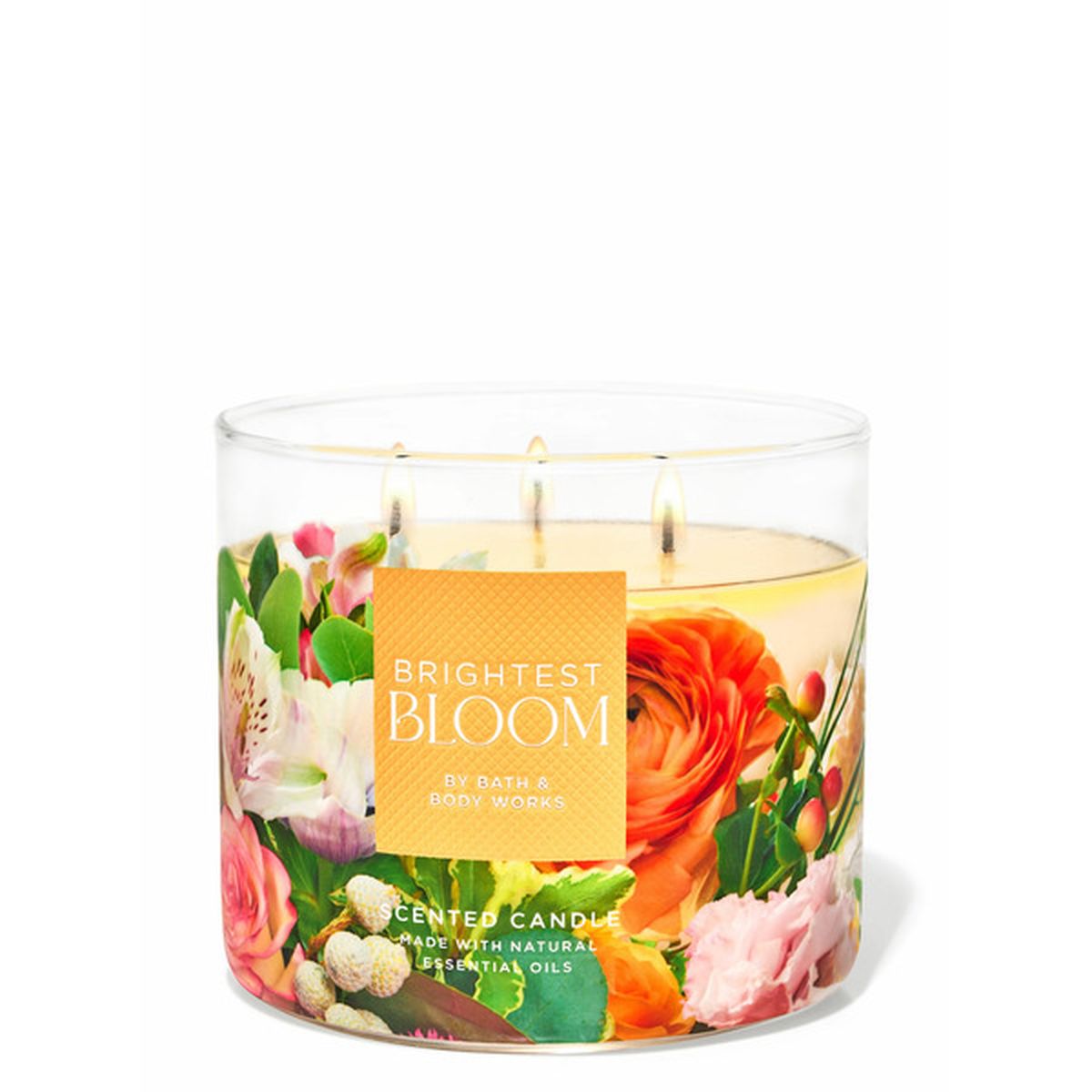 Bath & Body Works Brightest Bloom 3-Wick Candle (14.5 oz) Delivery or ...