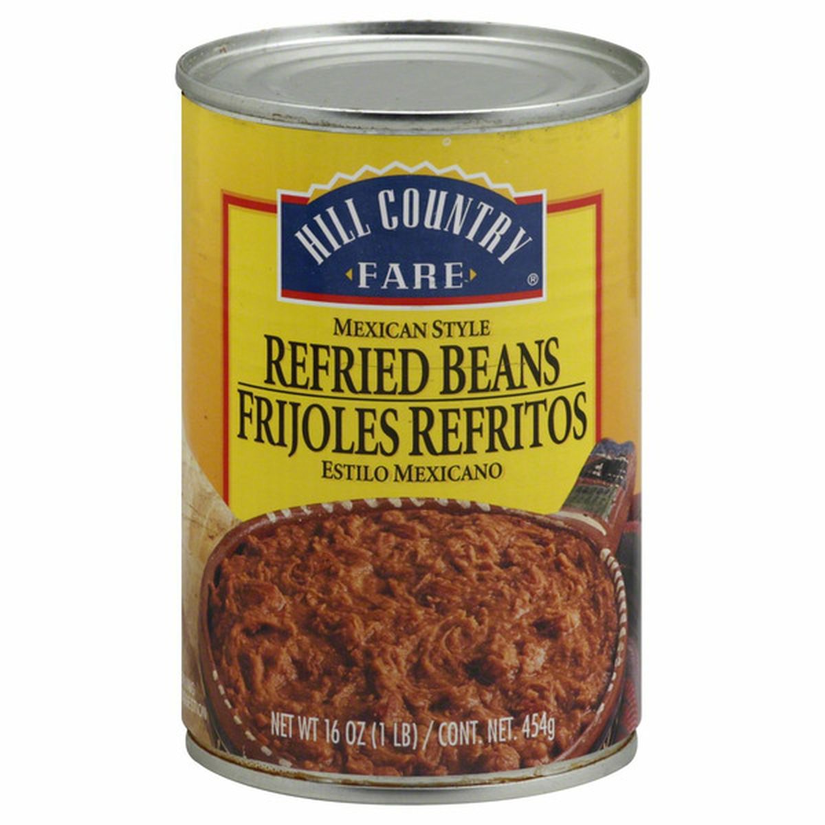 Hill Country Fare Mexican Style Refried Beans (16.5 Oz) Delivery Or ...