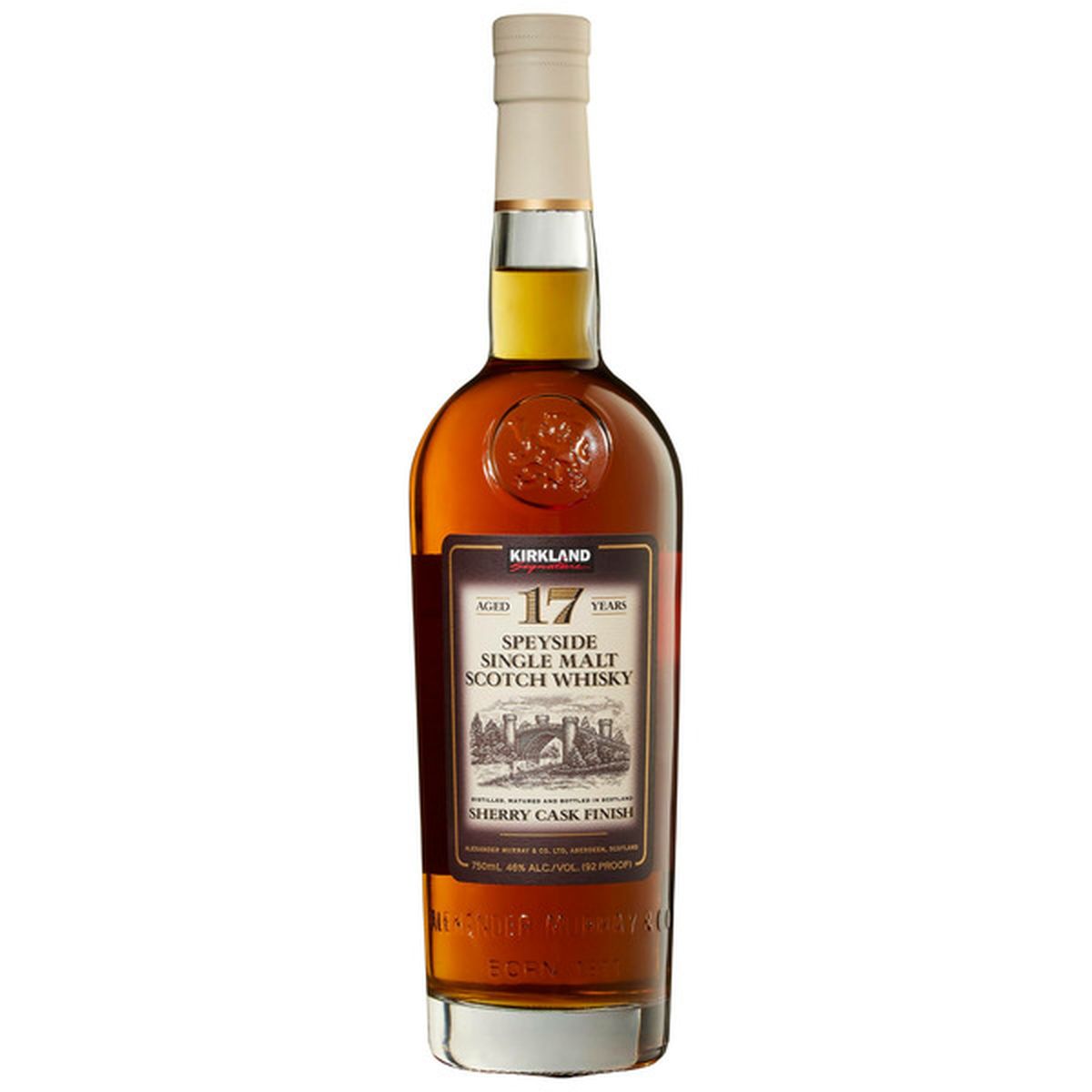 Kirkland Signature 17 Year Old Speyside Single Malt Scotch Whisky (750 ...