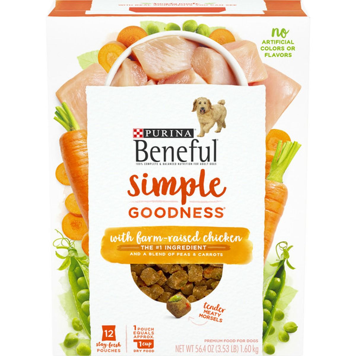 Purina Beneful Dry Dog Food Simple Goodness With Farm Raised Chicken